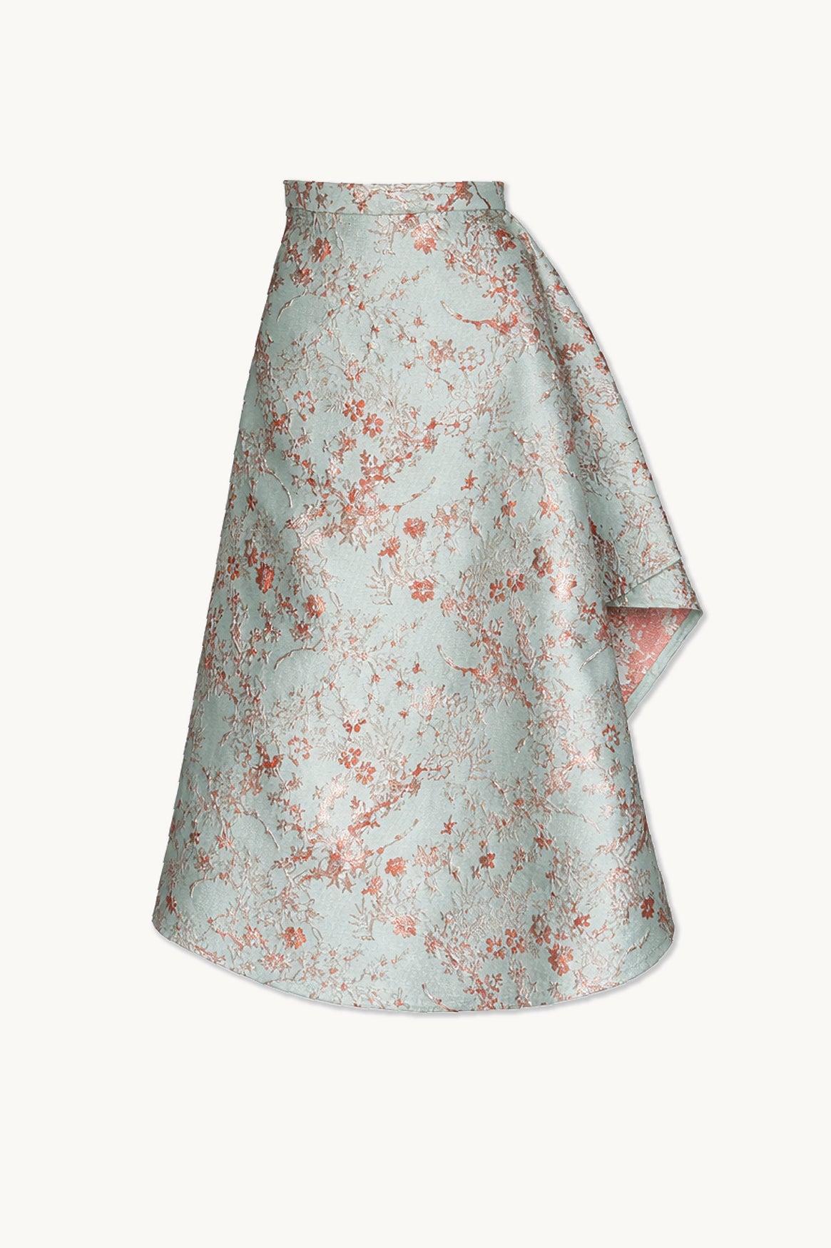 FLOWING FLORAL SKIRT